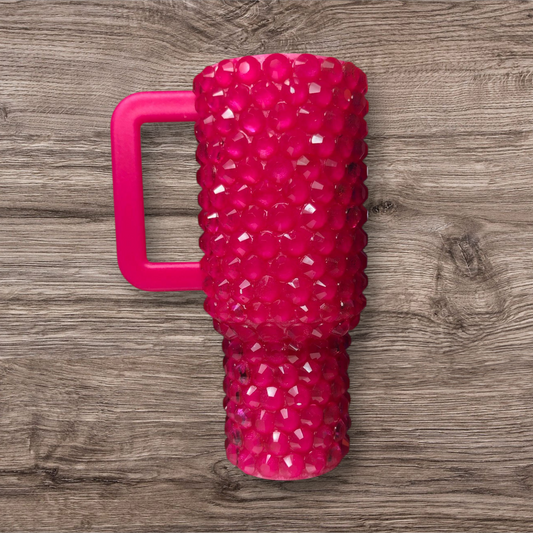 The Mini Tumbler Rhinestone Keychain Collection