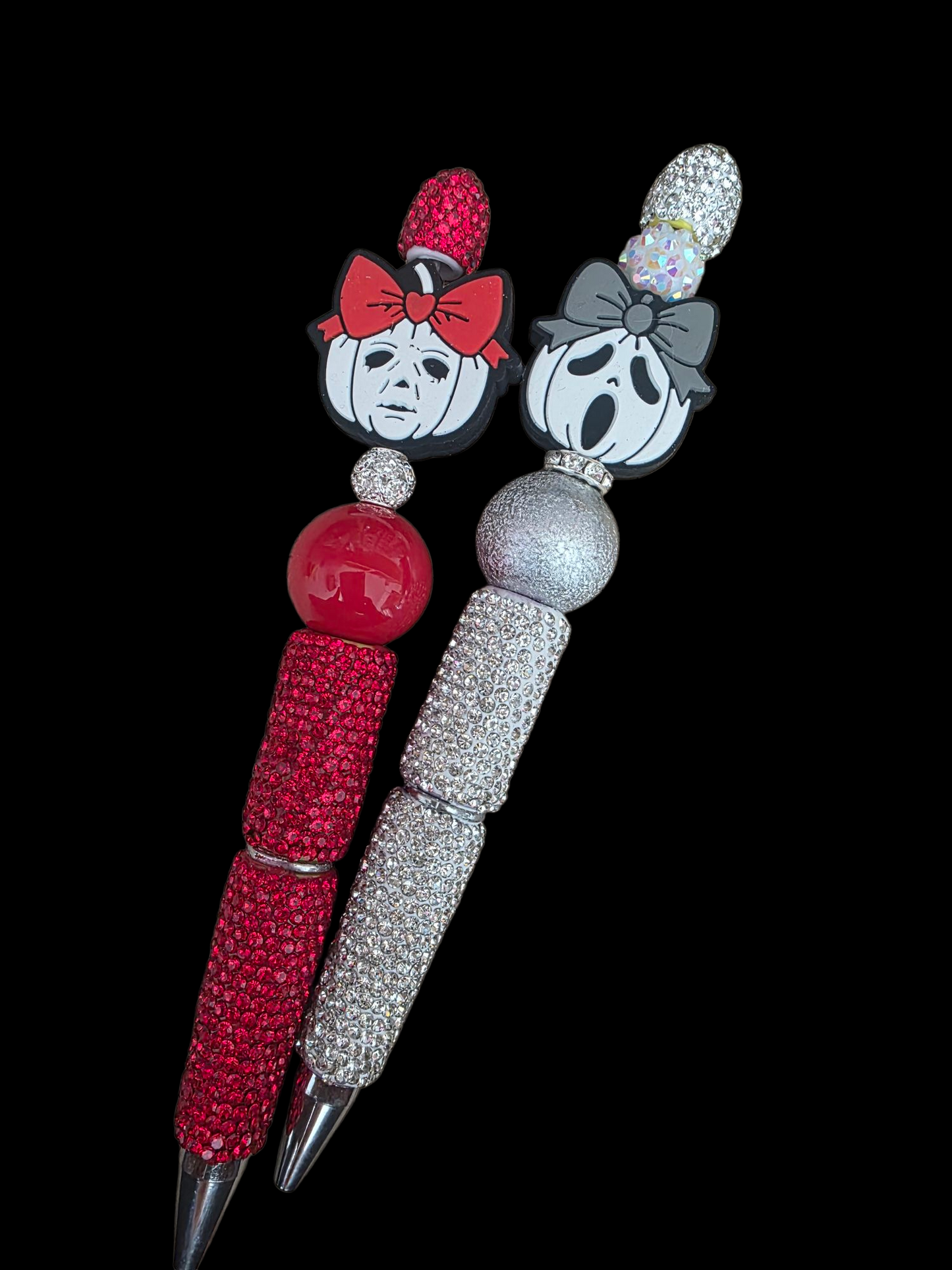 Halloween Themed Beaded Pens